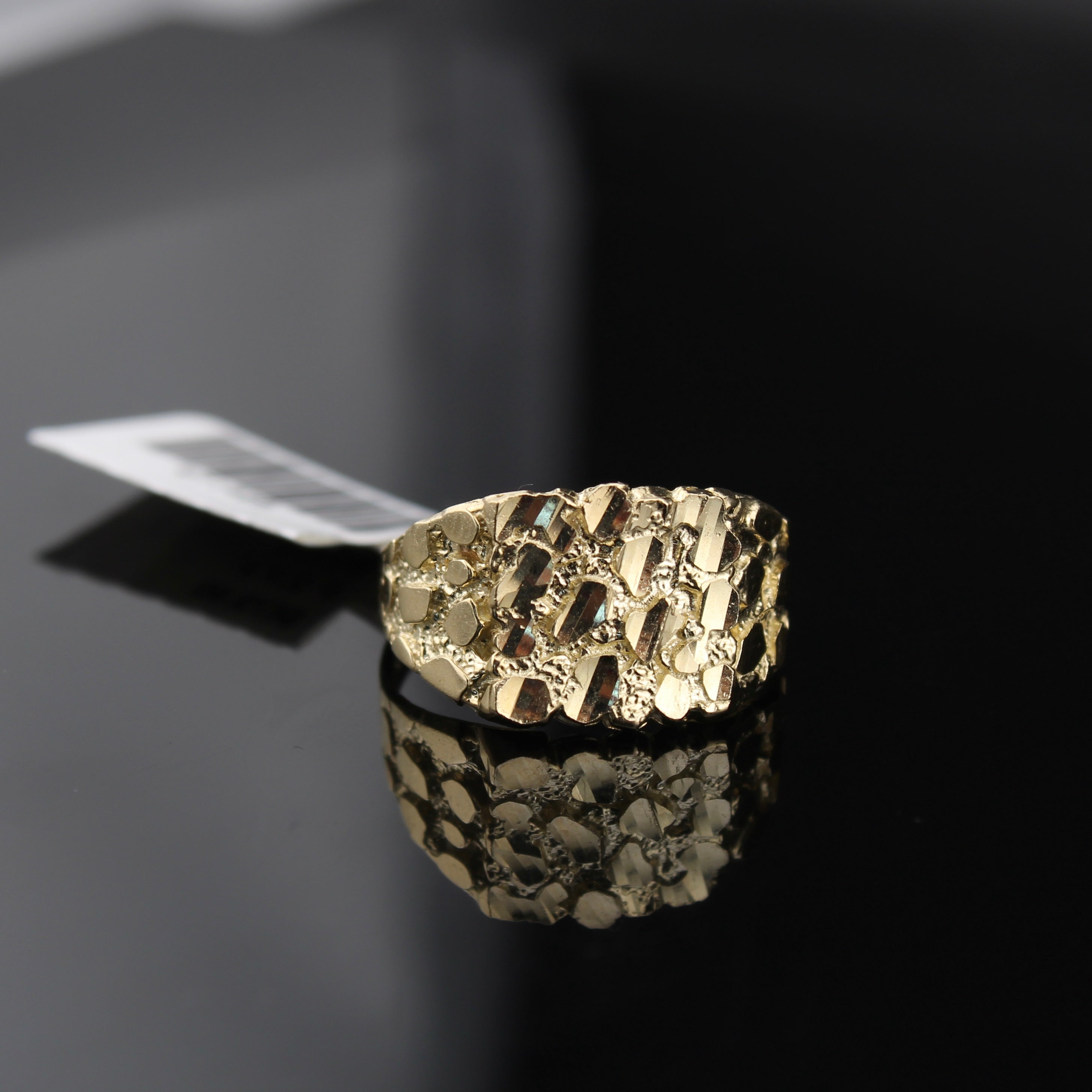 10K Gold Nugget Ring