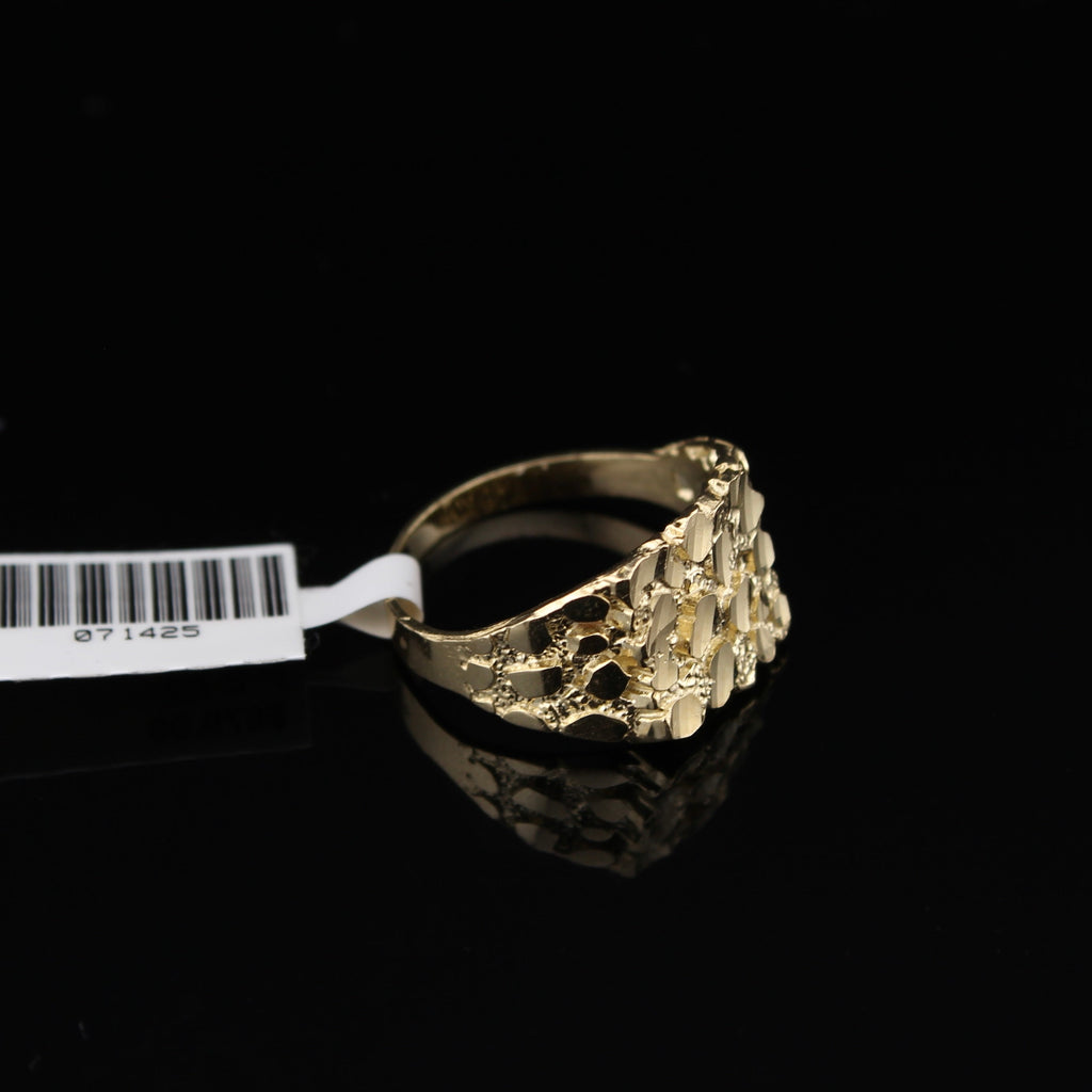 10K Gold Nugget Ring