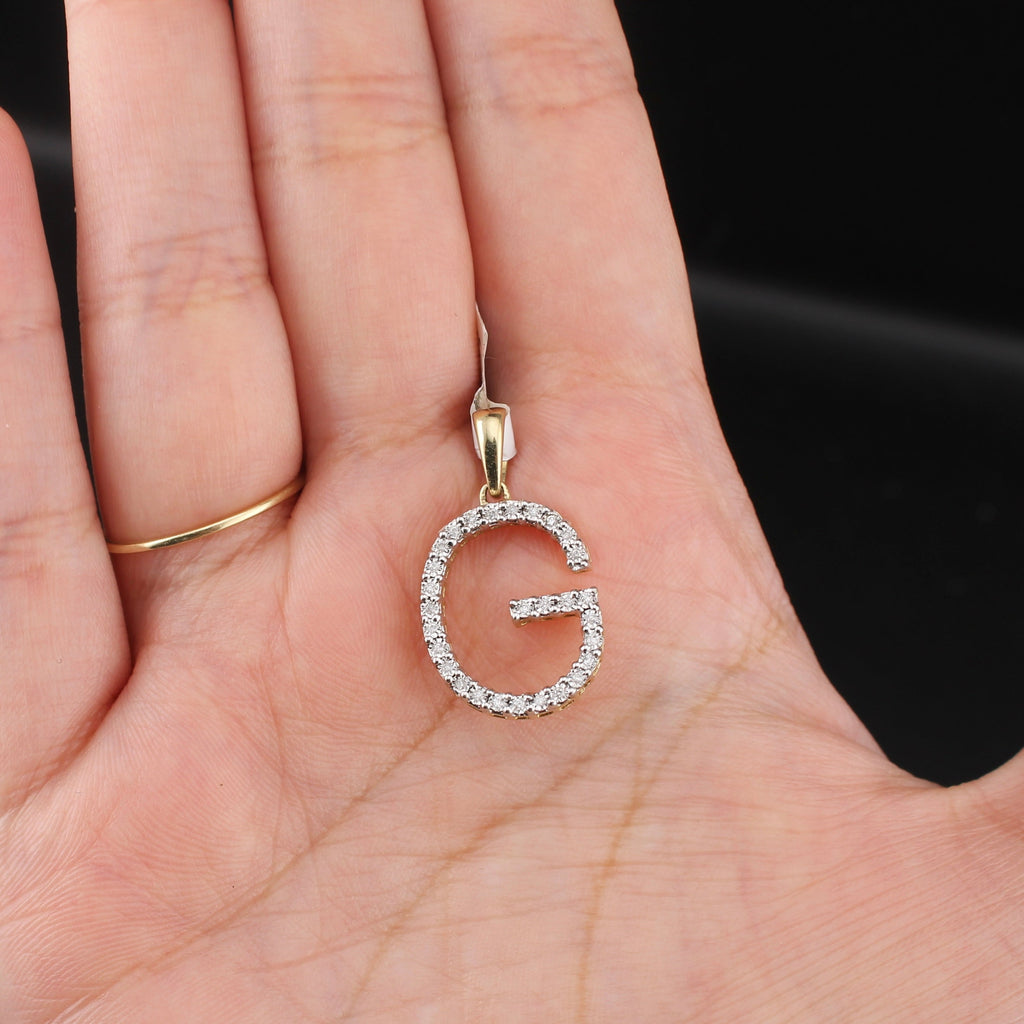 10K Diamond Initial G