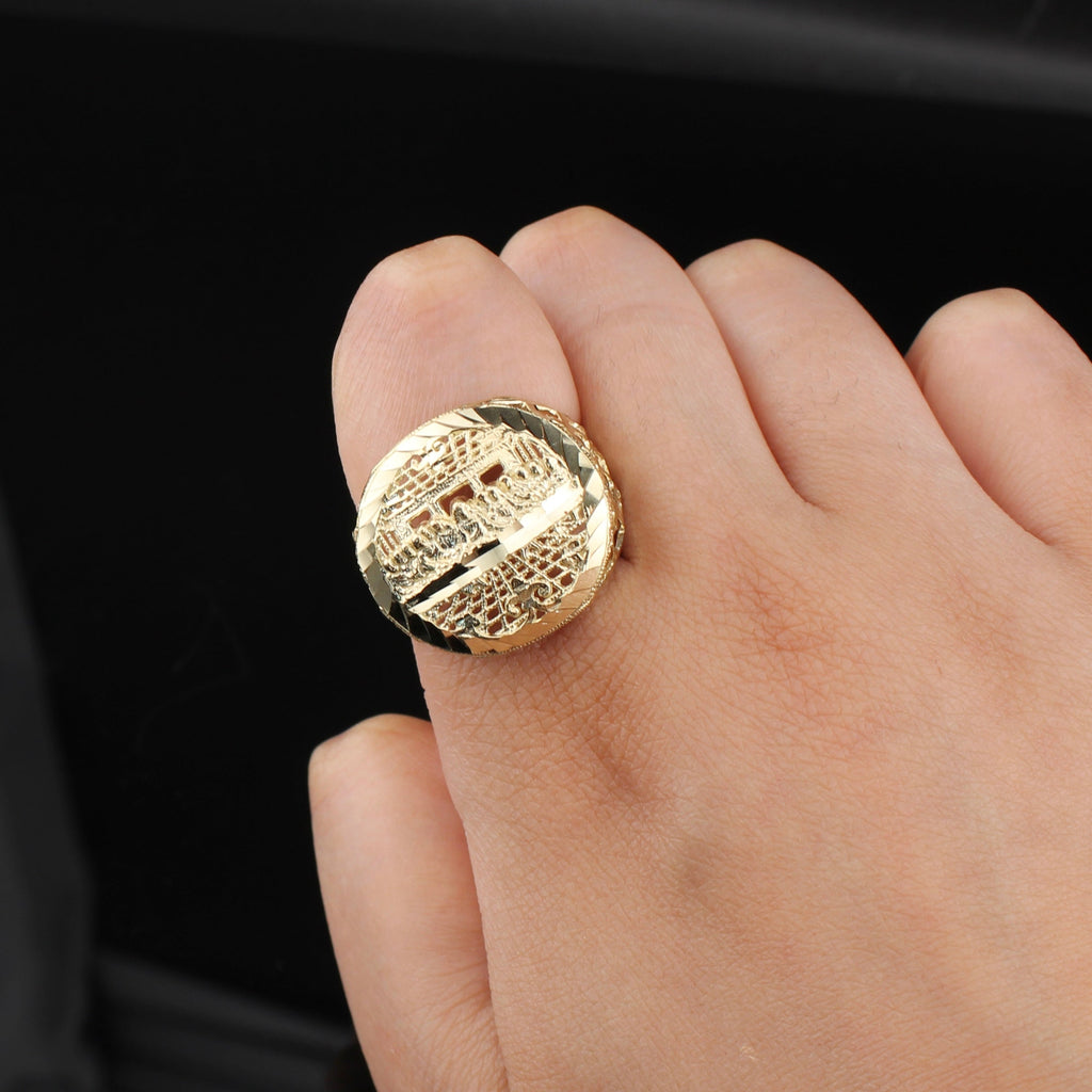 10K Gold Last Supper Ring