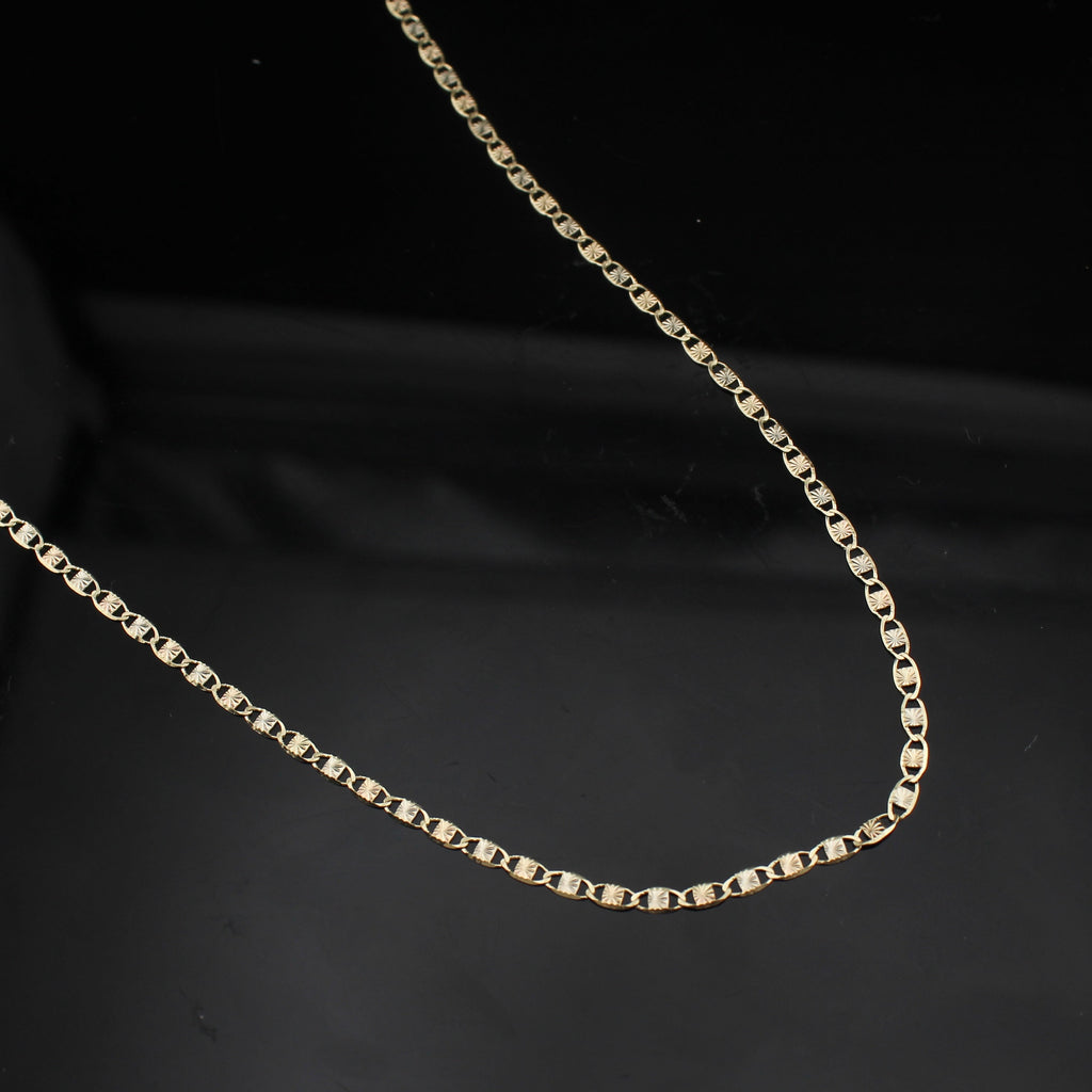 10K Gold Valentino Chains 2mm