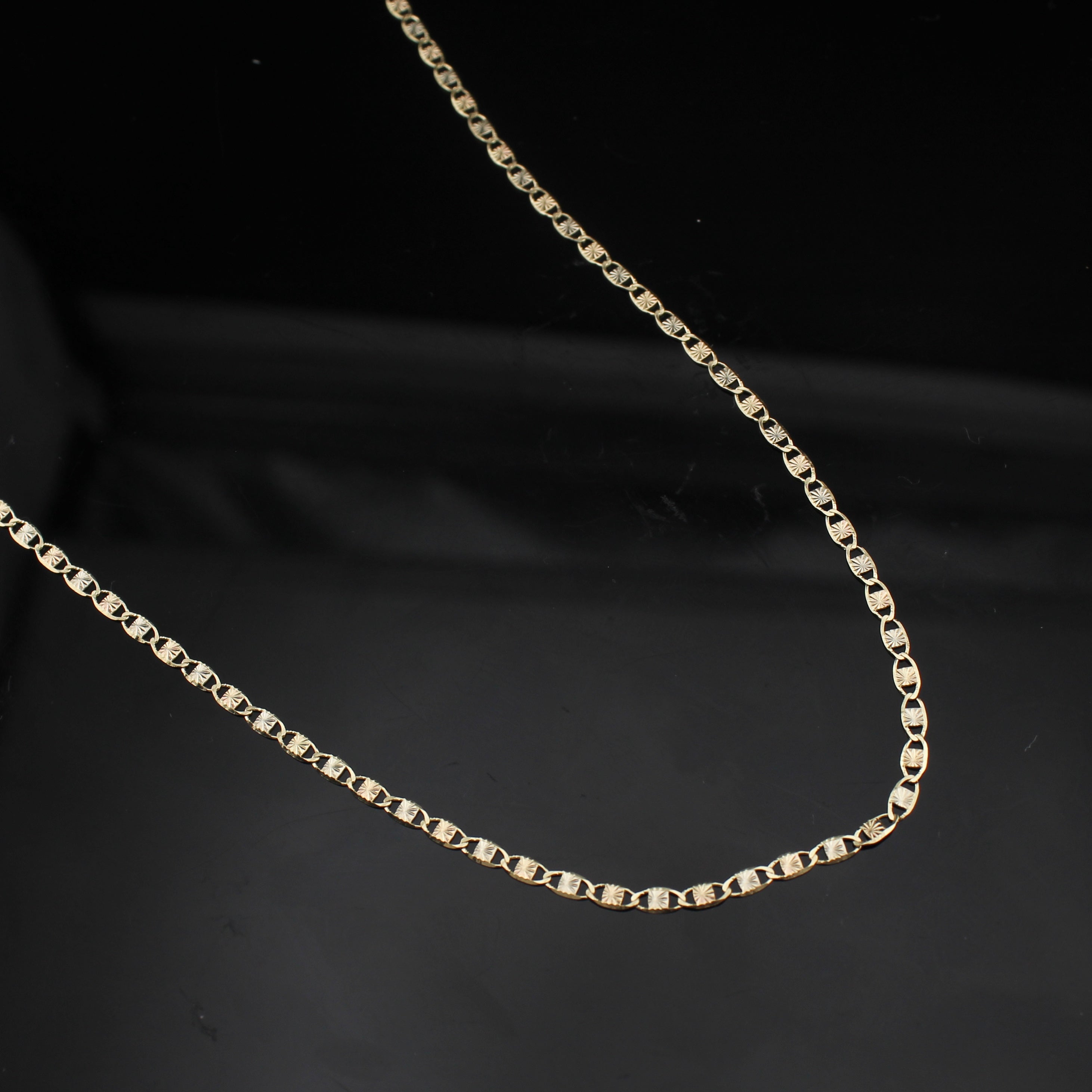 10K Gold Valentino Chains 2mm