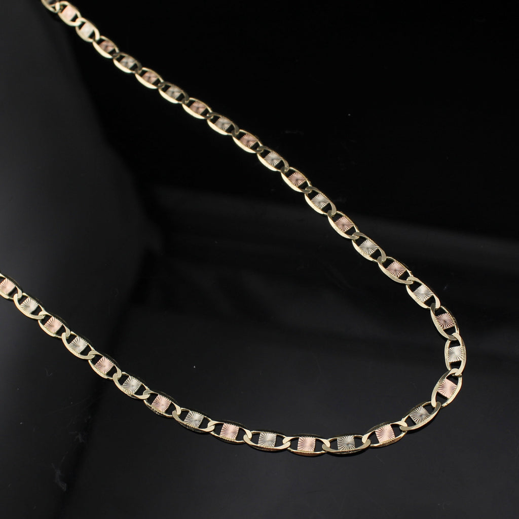 10K Gold Valentino Chains 4mm